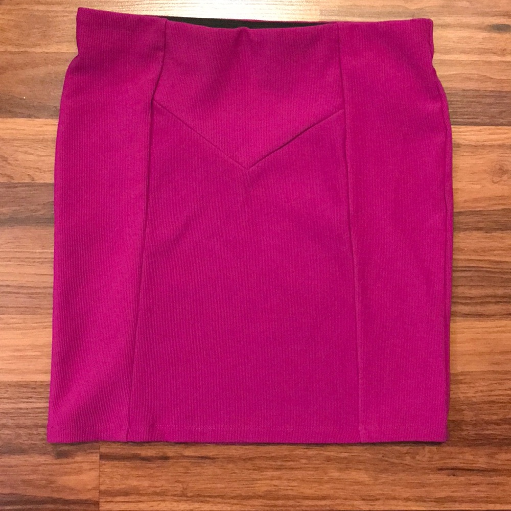 Magenta skirt- Worn Once!